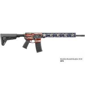 Ruger Halbautomat AR-556 MPR American Flag Cerakote