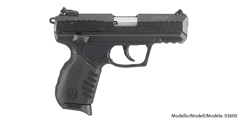Ruger Pistole SR22 - .22 l.r.