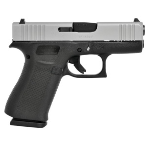 Glock Pistole 43X Silver slide - 9 mm Para