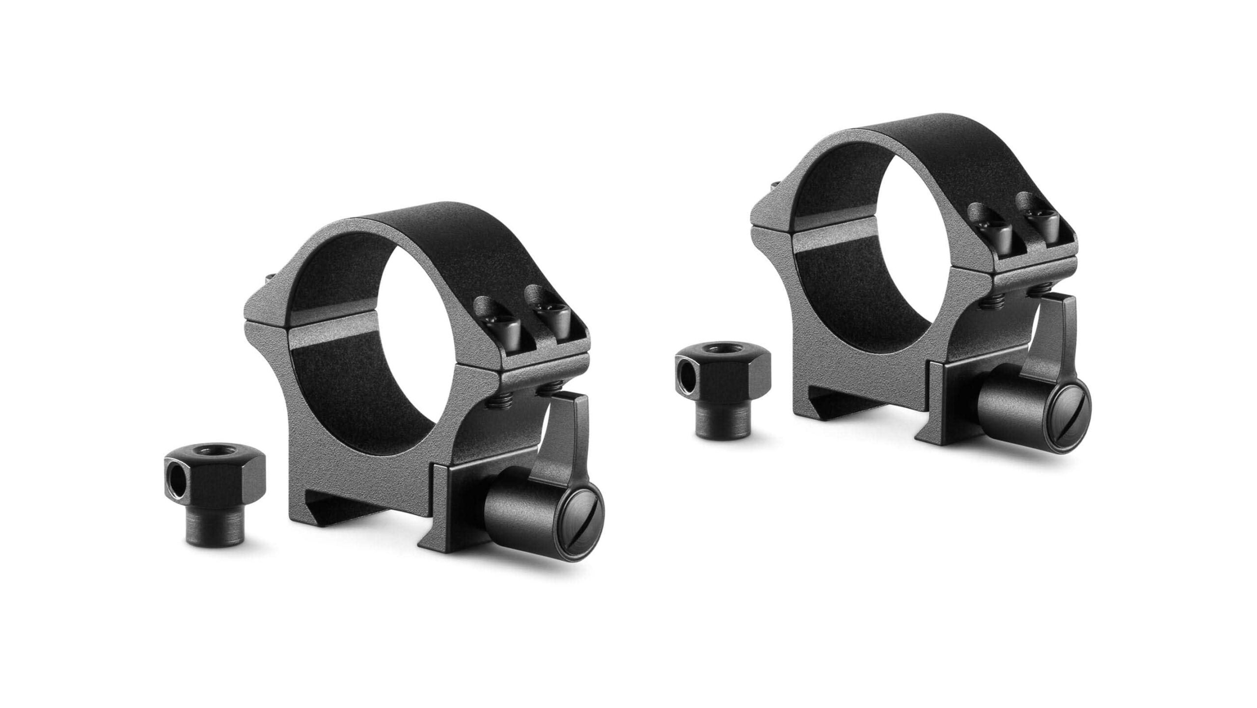 Hawke Profi Fest- und Schnellspannmontage aus Stahl Weaver 30mm zweiteilig Low