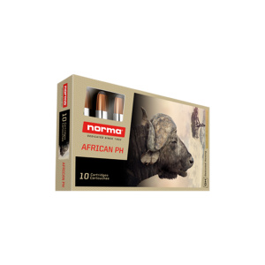 Munition Norma African PH Softpoint Round Nose .375 Flanged Mag. 19.4g