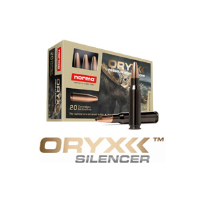Munition Norma Oryx Silencer 6.5x55 10.1g