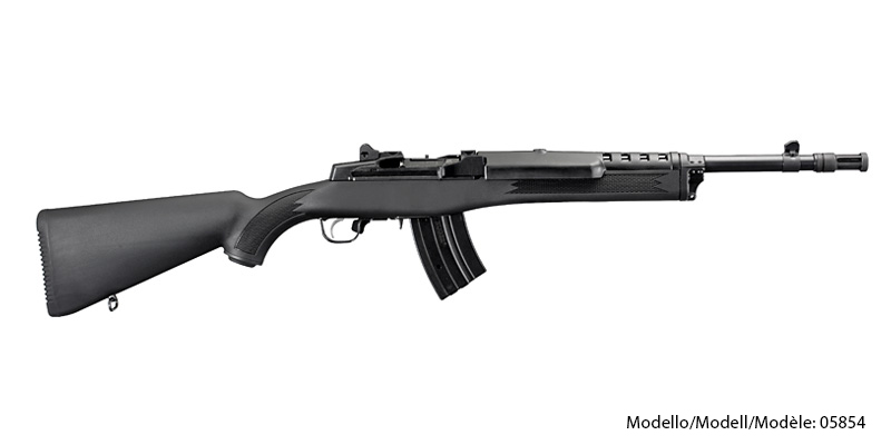 Ruger Halbautomat Mini Thirty Black Synthetic Blued