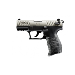 Walther Pistole P22Q 3.4" Nickel - .22 l.r.