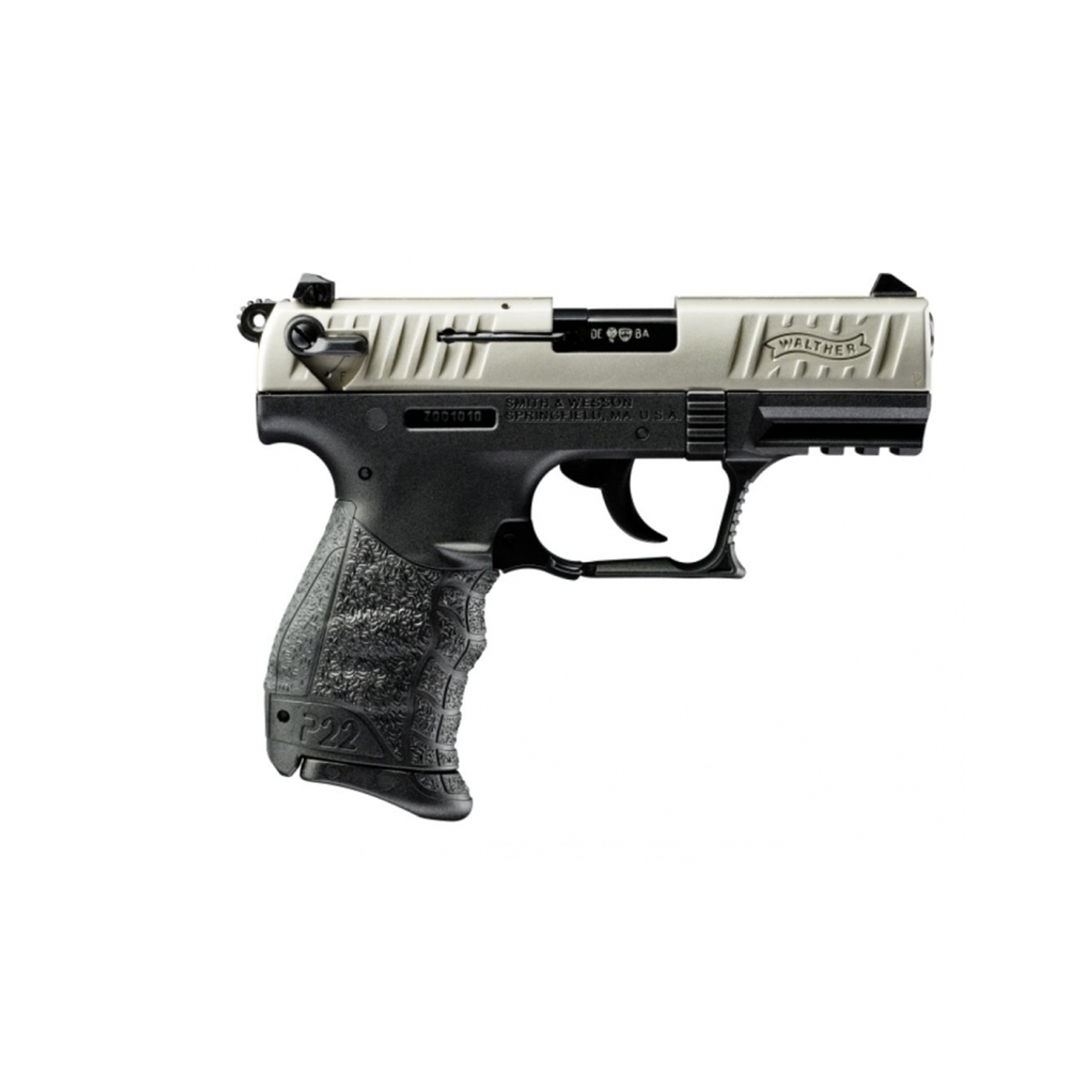Walther Pistole P22Q 3.4" Nickel - .22 l.r. – Bild 2