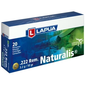 Lapua .222 Rem. Naturalis 3.2g