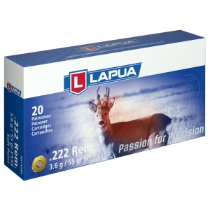 Lapua .222 Rem. SP 3.6g