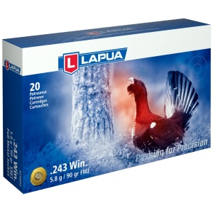 Lapua .243 Win. FMJ 5.8g