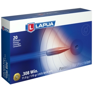 Munition Lapua .308 Win. FMJ Lock Base 11g