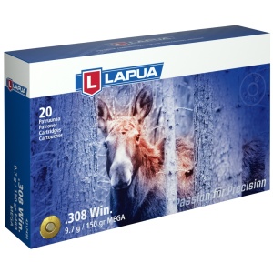 Munition Lapua .308 Win. Mega SP 9.7g