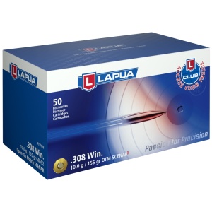 Munition Lapua .308 Win. Scenar-L OTM 10.1g