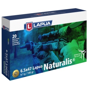 Lapua 6.5x47 Lapua Naturalis 9.1g