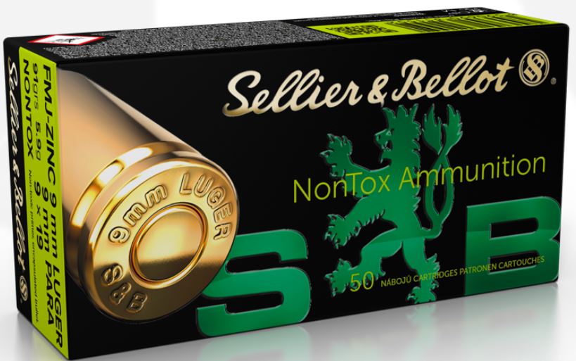 Munition S&B TFMJ 9 mm Para NONTOX 7.5g