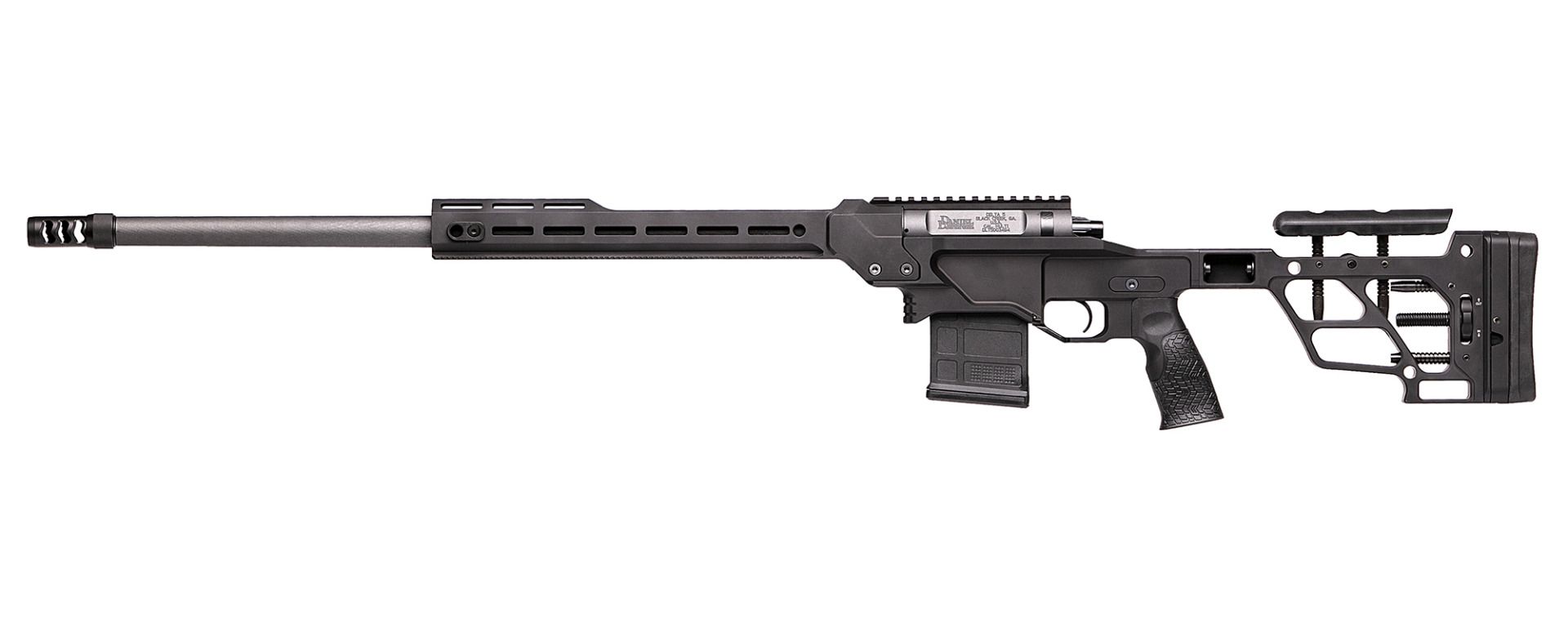 Daniel Defense DELTA 5 Pro 26" Varmint Schwarz - 6 mm Creedmoor