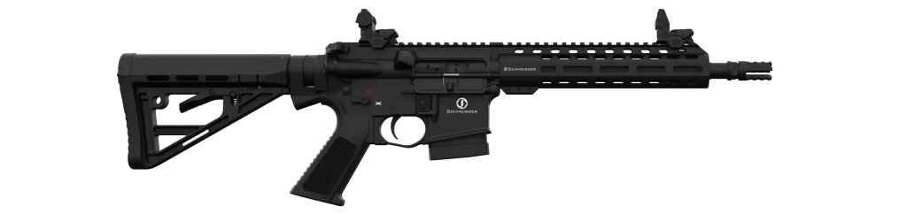 Schmeisser AR15 S4F 10.5" Schwarz - .223 Rem.