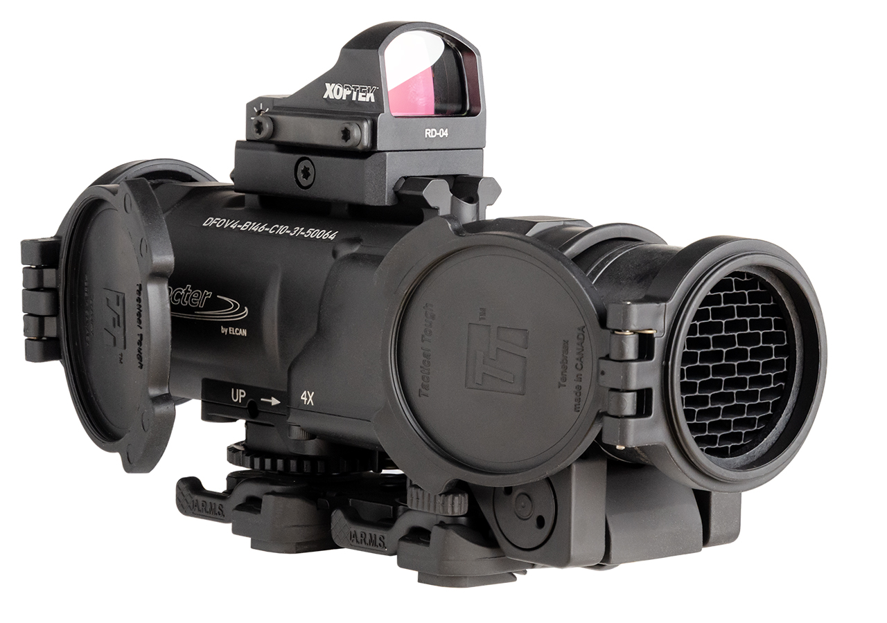 Zielfernrohr Elcan SpecterDR 1x/4x Schwarz - 5.56 NATO