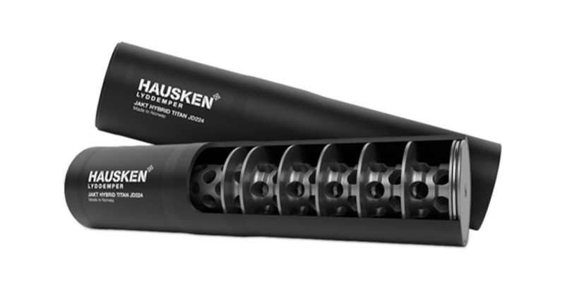 Hausken Schalldämpfer Jakt JD224 Hybrid Titan