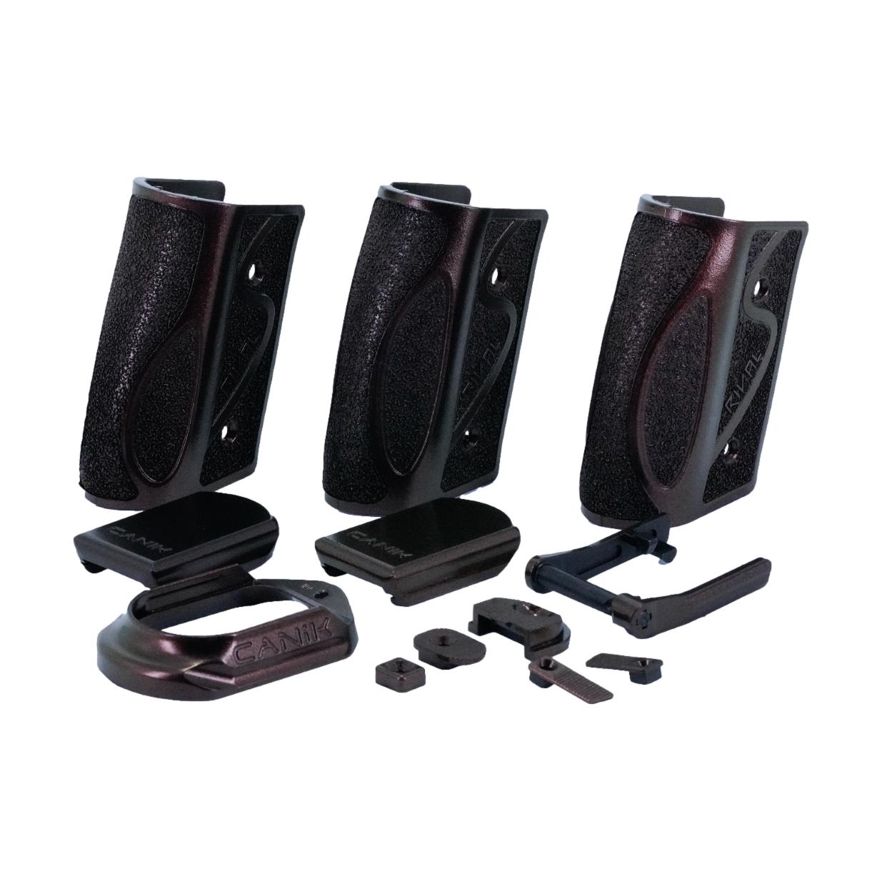 Canik Rival-S Custom Color Pack Graphite Black/Rot