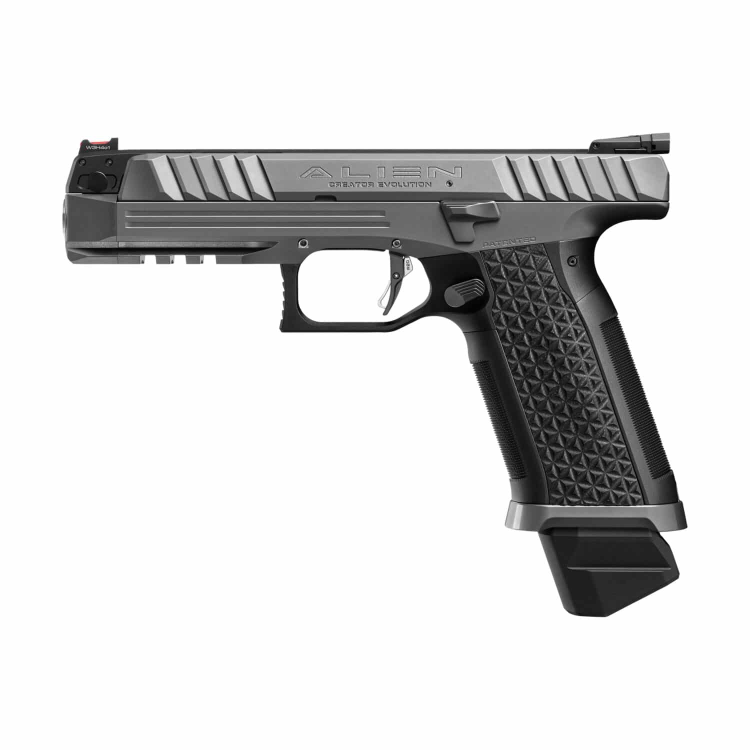 Laugo Arms Pistole Alien Creator Full Kit Grey/Black - 9 mm Para