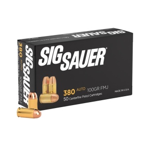 Sig Sauer Elite Ball FMJ .380 ACP 6.5g