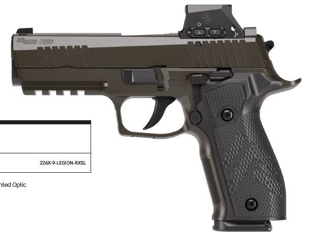 Sig Sauer Pistole P226-X Legion RXSL - 9 mm Para
