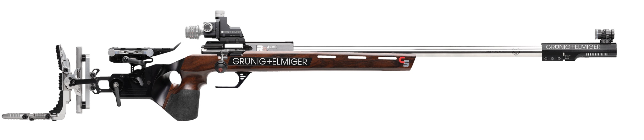 G+E KK-Gewehr R3 Racer CS - .22 l.r. RH Hakenkappe XT FH5