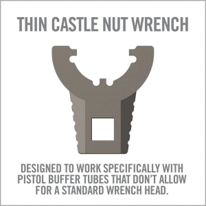 Real Avid Master-Fit Thin Castle Nut Wrench