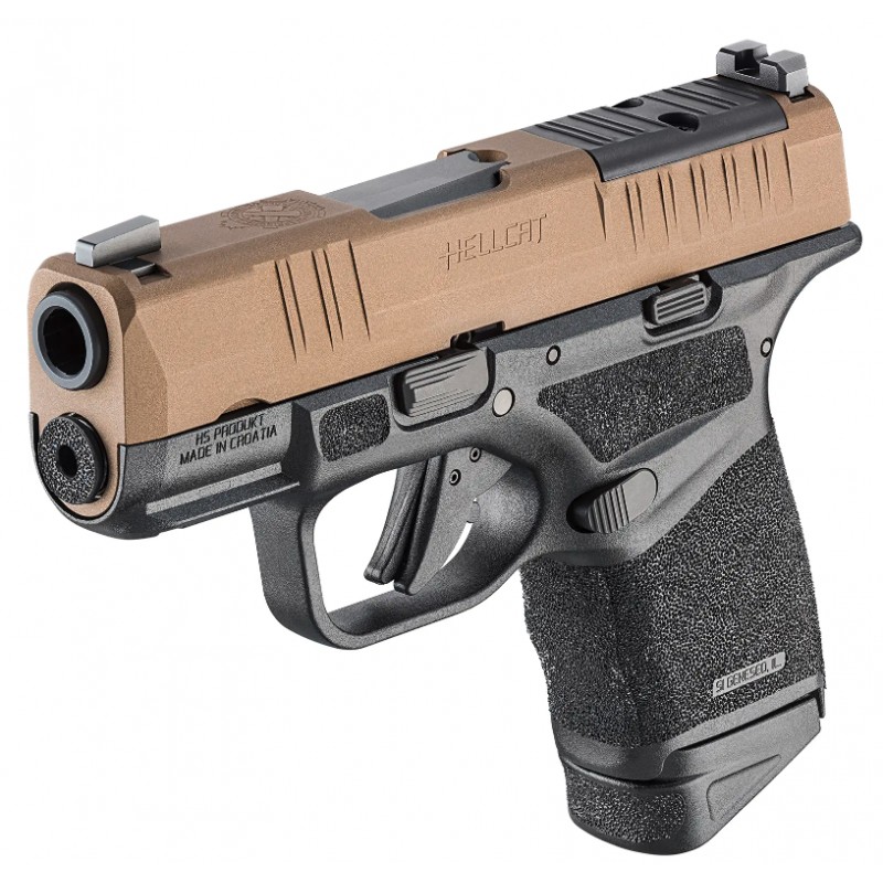 Springfield Armory Pistole Hellcat Micro Compact OSP Burnt Bronze - 9 mm Para – Bild 2