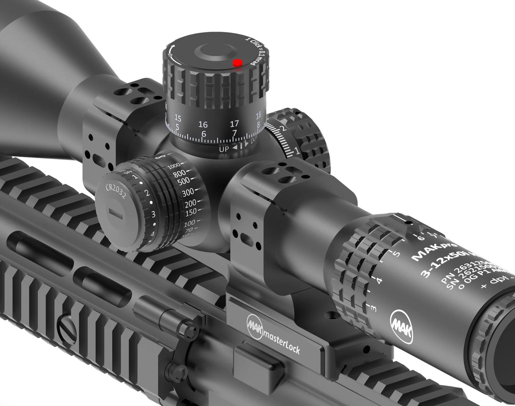 MAK Pro 5-25x56i HD Zielfernrohr – Bild 5