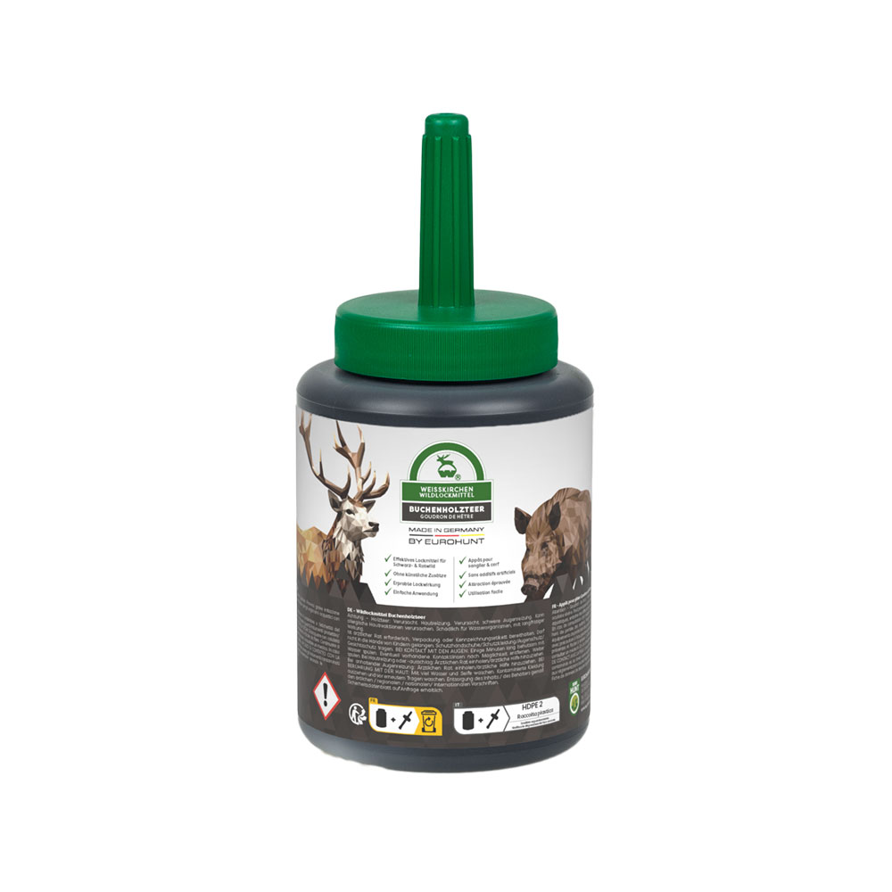 Buchenholzteer Dose mit Pinsel 500 g