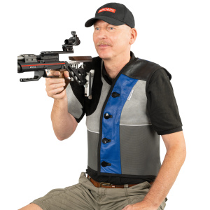 ahg Anschütz Schiessjacke Champion Auflage Sitzend