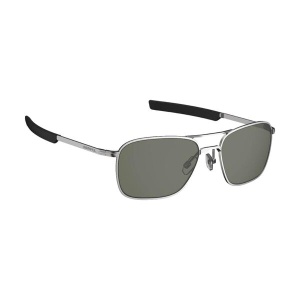 Magpul Santini Eyewear, Polarized - Matte Silver Frame, Gray Green Lens