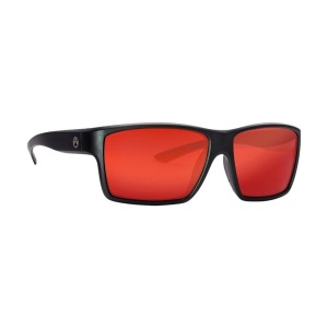 Magpul Explorer Eyewear, Polarized - Black Frame, Gray Lens/Red Mirror