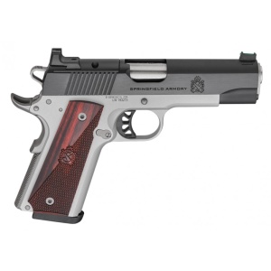 Springfield Armory 1911 RONIN AOS Pistol 4.25" Blued/Stainless 9mm