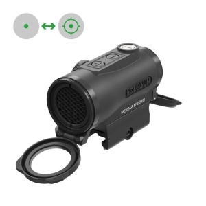 Holosun Reflexvisier HE530G-GR mit grünem Wechselabsehen: 2MOA Dot & 65MOA Circledot