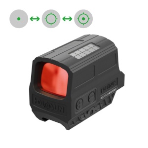 Holosun Reflexvisier HE512T-GR mit grünem Wechselabsehen: 2MOA Dot & 65MOA Circledot
