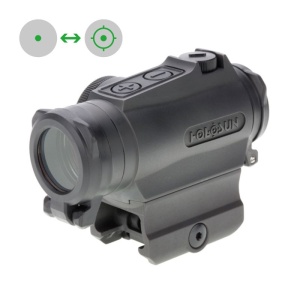Holosun Reflexvisier HE515G-T-GR mit grünem Wechselabsehen: 2MOA Dot & 65MOA Circledot