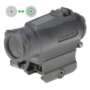Holosun Reflexvisier HE515C-T-GR mit grünem Wechselabsehen: 2MOA Dot & 65MOA Circledot