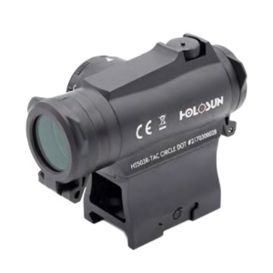 Holosun Reflexvisier HS503R-TAC mit rotem Wechselabsehen: 2MOA Dot & 65MOA Circledot