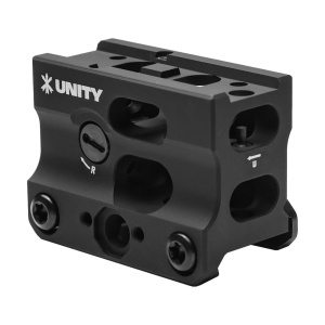 Unity Tactical FAST Optic Riser Micro-SB / Schwarz
