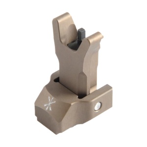 Unity Tactical FUSION Folding Front Sight / FDE