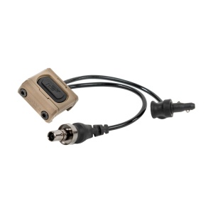 Unity Tactical ModButton Lite Dual Lead / Surefire/Crane / FDE / 7"