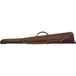 Blaser Flintenfutteral Leder Dunkelbraun