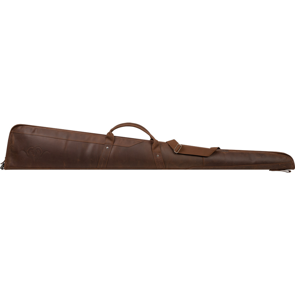 Blaser Flintenfutteral Leder Dunkelbraun – Bild 2