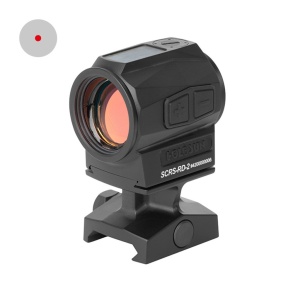 Holosun Reflexvisier SCRS-RD-MRS mit rotem Wechselabsehen: 2MOA Dot & 65MOA Circledot