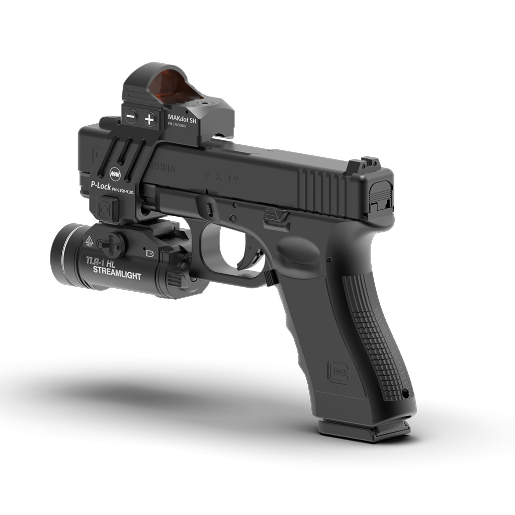 MAK P-Lock Reflexvisier-Montage für Pistolen – Bild 4