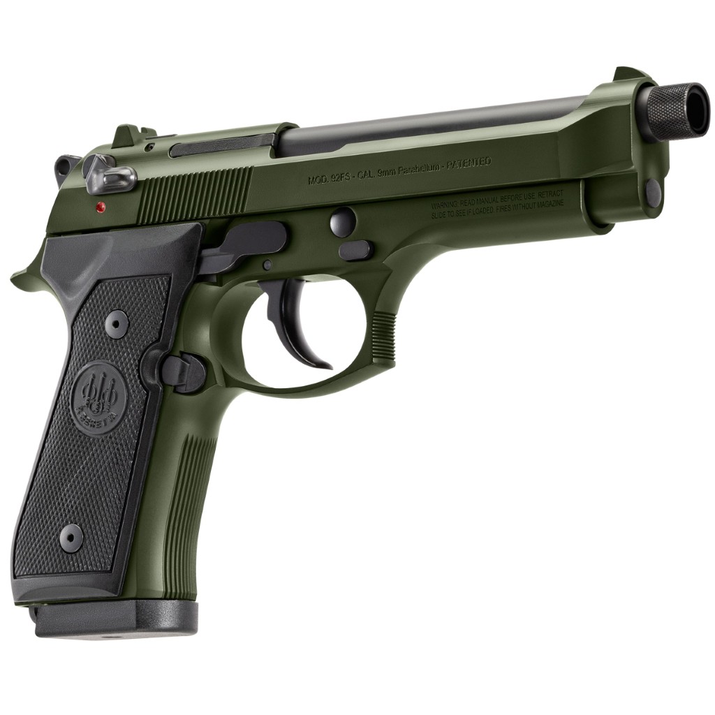 Beretta Pistole 92FS OD Green - 9 mm Para – Bild 8
