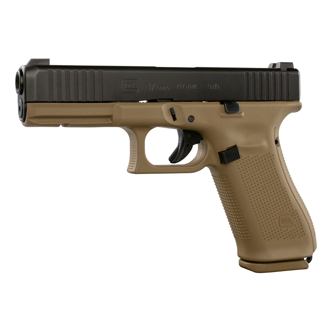 Glock Pistole 17 Gen5 FS/FR Coyote - 9 mm Para