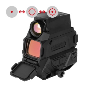 Holosun Wärmebildzielgerät, Modell DRS-TH mit rotem Wechselabsehen: 2MOA Dot & 65MOA Circledot