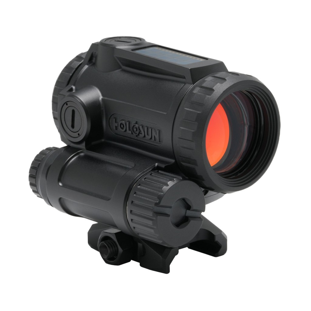 Holosun Reflex Visier mit Laserzielgerät, Modell ARO-EVO-DUAL mit rotem Wechselabsehen: 2MOA Dot & 65MOA Circledot und grünem Laser mit IR Laser – Bild 2
